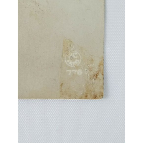 Vintage Real Photo Post Card Pretty Belgian Lady with a Handful of Flowers 1923 - Picture 5 of 9